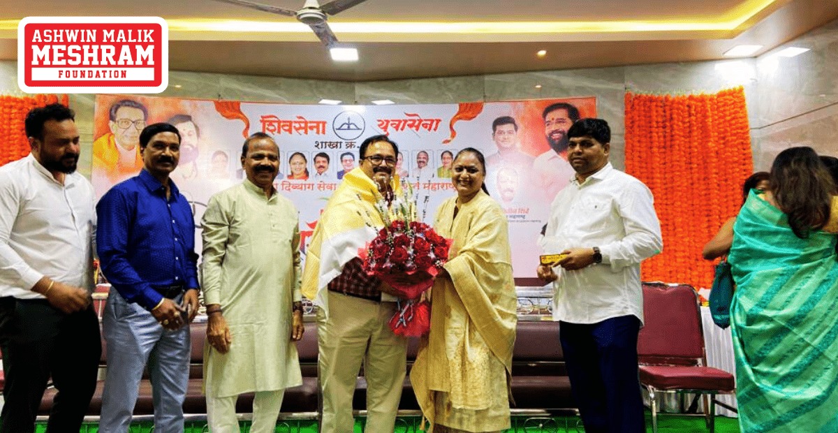 Mega Eye Check-Up Camp along with Ayushman Bharat Health Card Camp Conducted by Meshram Foundation at Lohana Mahajan Wadi, Charni Road (East).