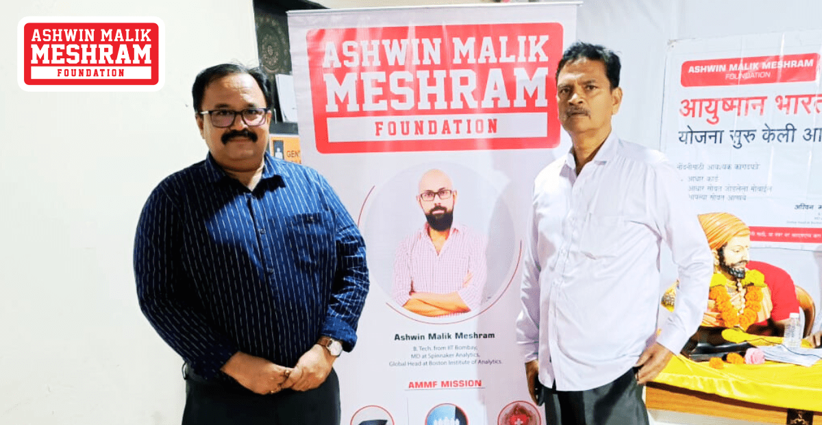 Ayushman Bharat Golden Card Camp along with Free Eye Check-up Camp Conducted By Meshram Foundation at Chakala, Andheri (East).