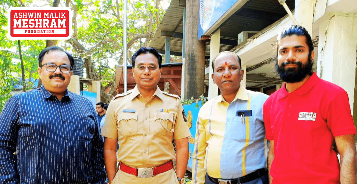 Meshram Foundation conducted a Yoga Training Camp for Nehru Nagar Police Staff.