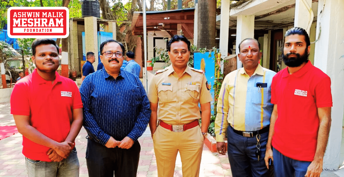 Meshram Foundation conducted a Yoga Training Camp for Nehru Nagar Police Staff.