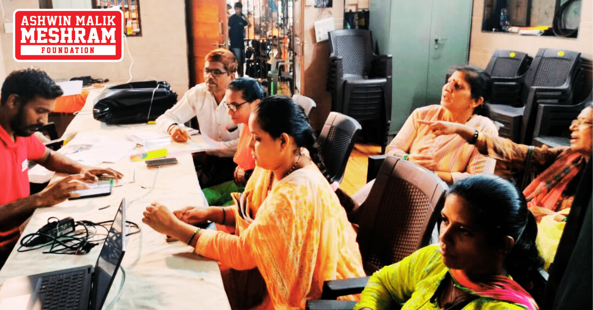 Meshram Foundation conducted Ayushman Bharat Yojana and Majhi Ladki Bahin Yojana camp in Shivsena Shakha No.170.