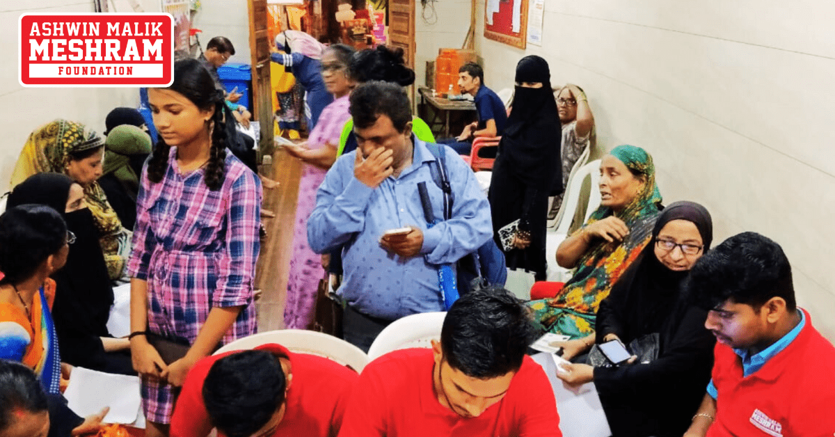 Meshram Foundation conducted Ayushman Bharat Yojana and Majhi Ladki Bahin Yojana camp in Shivsena Shakha No. 168