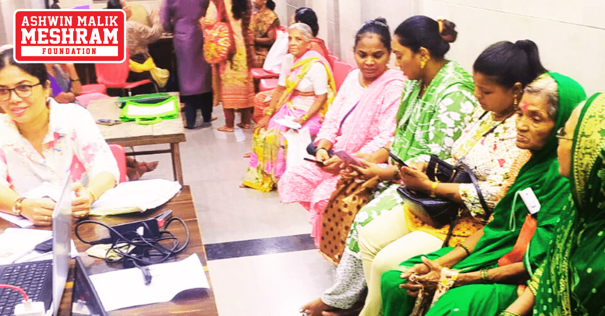 Meshram Foundation conducted Ayushman Bharat Yojana and Majhi Ladki Bahin Yojana camp in Shivsena Shakha No. 169.