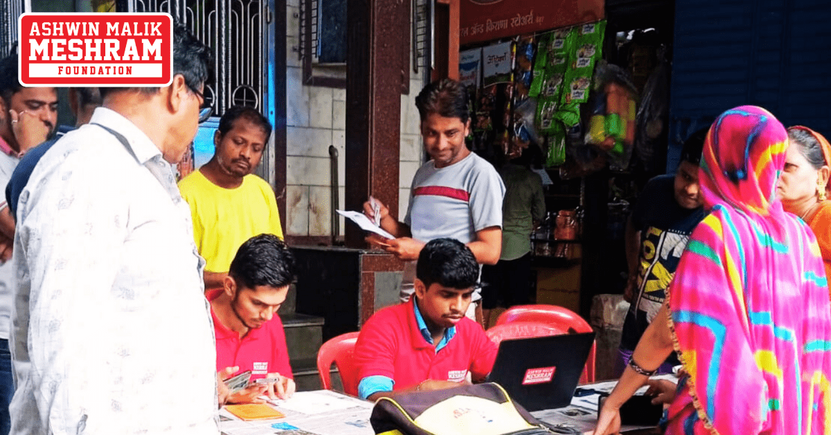 Meshram Foundation conducted Ayushman Bharat Yojana and Majhi Ladki Bahin Yojana camp in Shivsena Shakha No. 151.