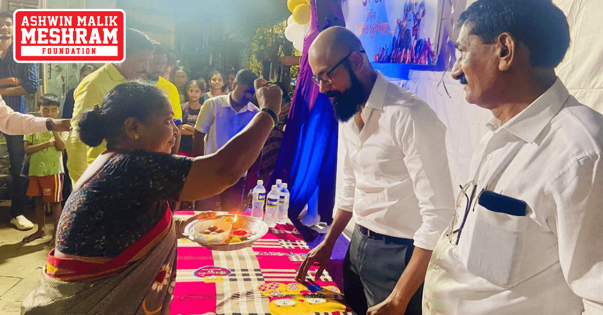 Meshram Foundation supported the "Marleshwar Mitra Mandal - Chunabhatti" for the upcoming Gokulashtami Celebration.