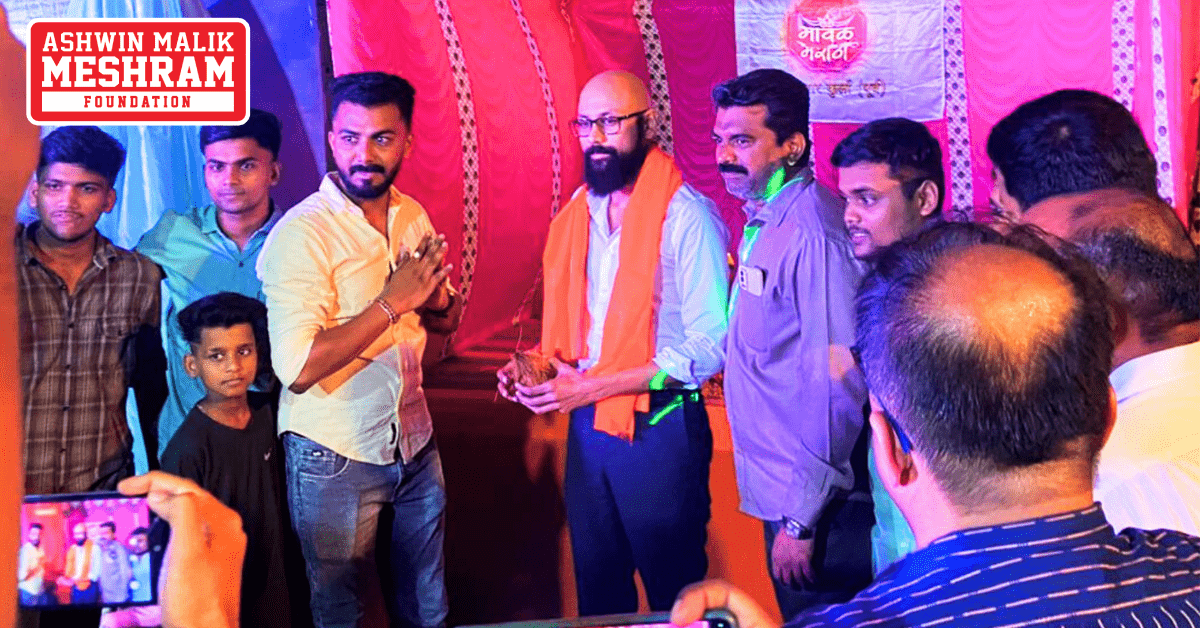 Our Chairman, Mr. Meshram Invited as a Chief Guest at the Gokulashtami Celebration of “Maval Maratha Mitra Mandal - Chunabhatti"
