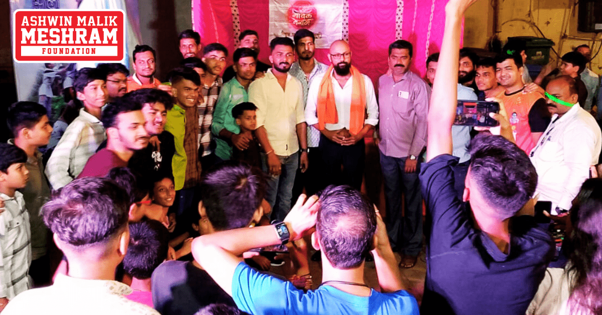 Our Chairman, Mr. Meshram Invited as a Chief Guest at the Gokulashtami Celebration of “Maval Maratha Mitra Mandal - Chunabhatti"