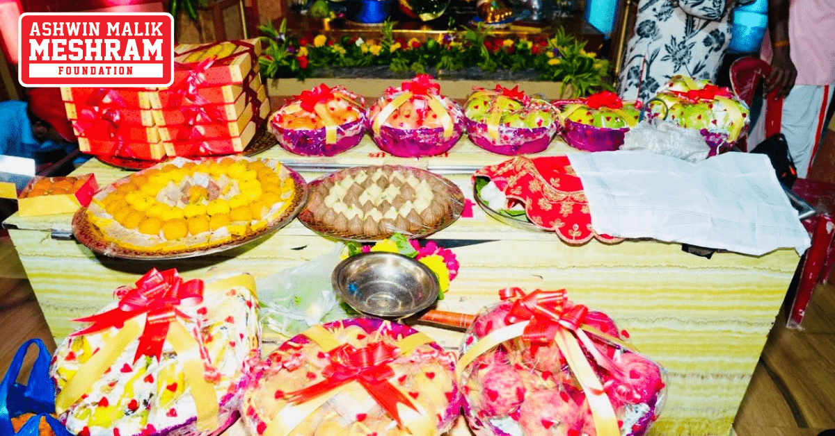 On the occasion of Ganesh Chaturthi, the Pran Pratishtha of Maharaja Ganaraya of Nehru Nagar, Kurla was performed by the auspicious hands of our Chairman, Ashwin Malik Meshram.