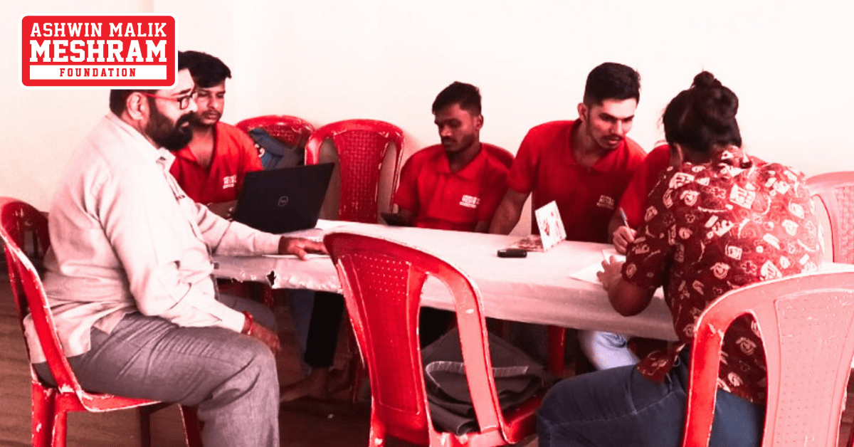 Ayushman Bharat Yojana, ABHA Card and E-Shram Card Camp conducted by Meshram Foundation at Nehru Nagar, Kurla.