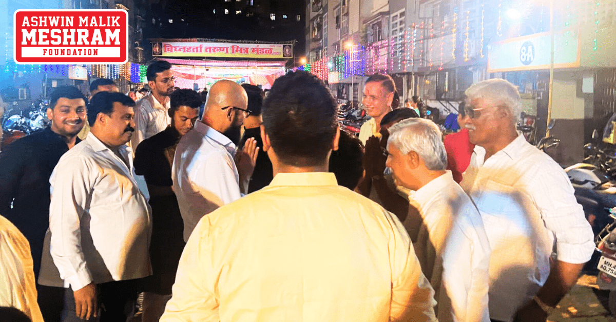 Meshram Foundation supported "Vighnaharta Tarun Mitra Mandal" - Kamgar Nagar, Kurla (East) for Ganeshotsav Festival.