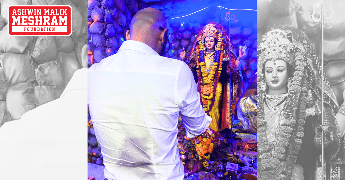 Meshram Foundation supported "Shramjivi Co-Operative Housing Society" – Thakkar Bappa, Chembur for Navratri Festival.