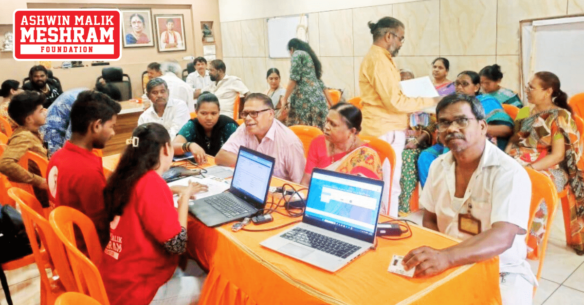 Meshram Foundation organized camps to implement various social benefit schemes in Chembur, Sion, and Anushakti Nagar Vidhansabha.