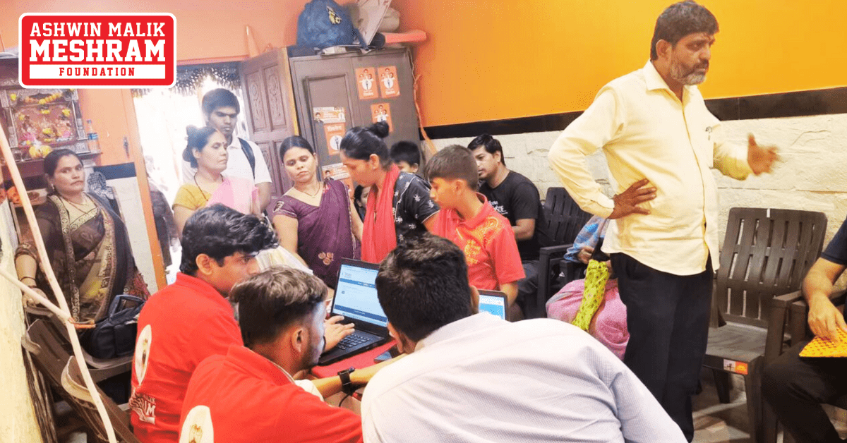 350+ beneficiaries availed the benefits of the camps conducted at Chembur, Sion and Anushakti Nagar by Meshram Foundation.
