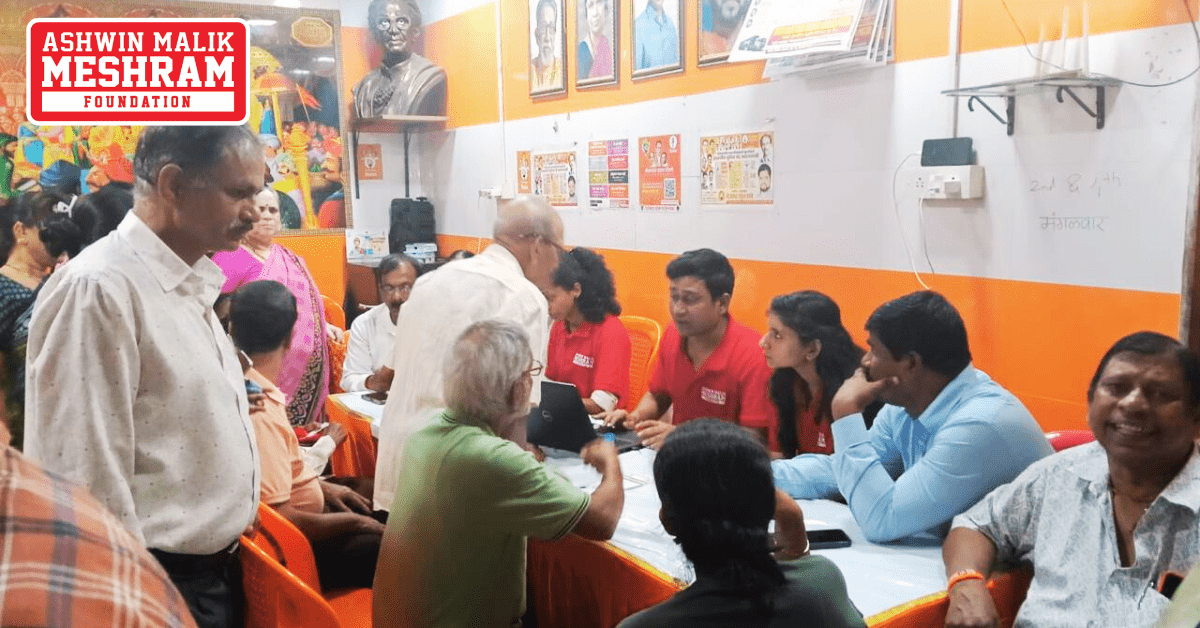 325+ beneficiaries availed the benefits of the camps conducted at Chembur, Sion and Anushakti Nagar by Meshram Foundation.