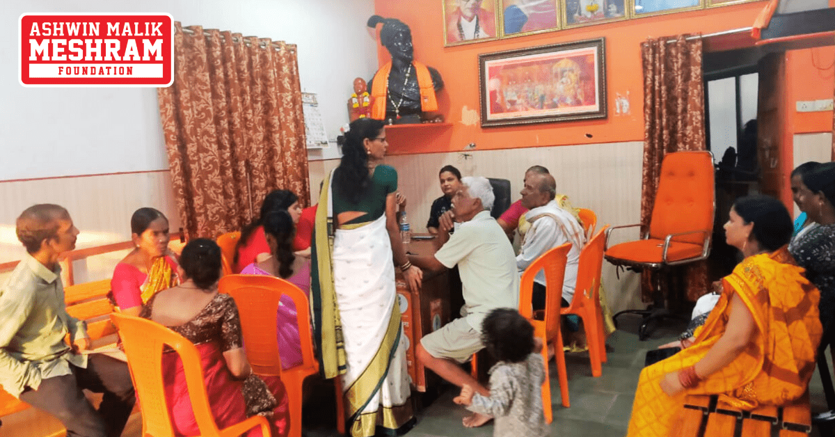 Meshram Foundation organized camps to implement various social benefit schemes in Chembur, Sion, and Anushakti Nagar.