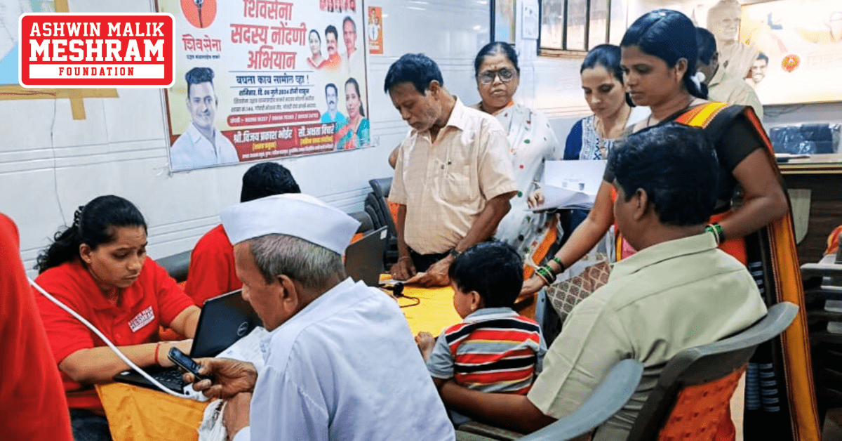 350+ beneficiaries availed the benefits of the camps conducted at Chembur, Sion and Anushakti Nagar by Meshram Foundation.