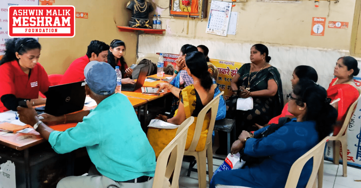 Meshram Foundation organized camps to implement various social benefit schemes in Chembur, Sion, and Anushakti Nagar Vidhansabha.