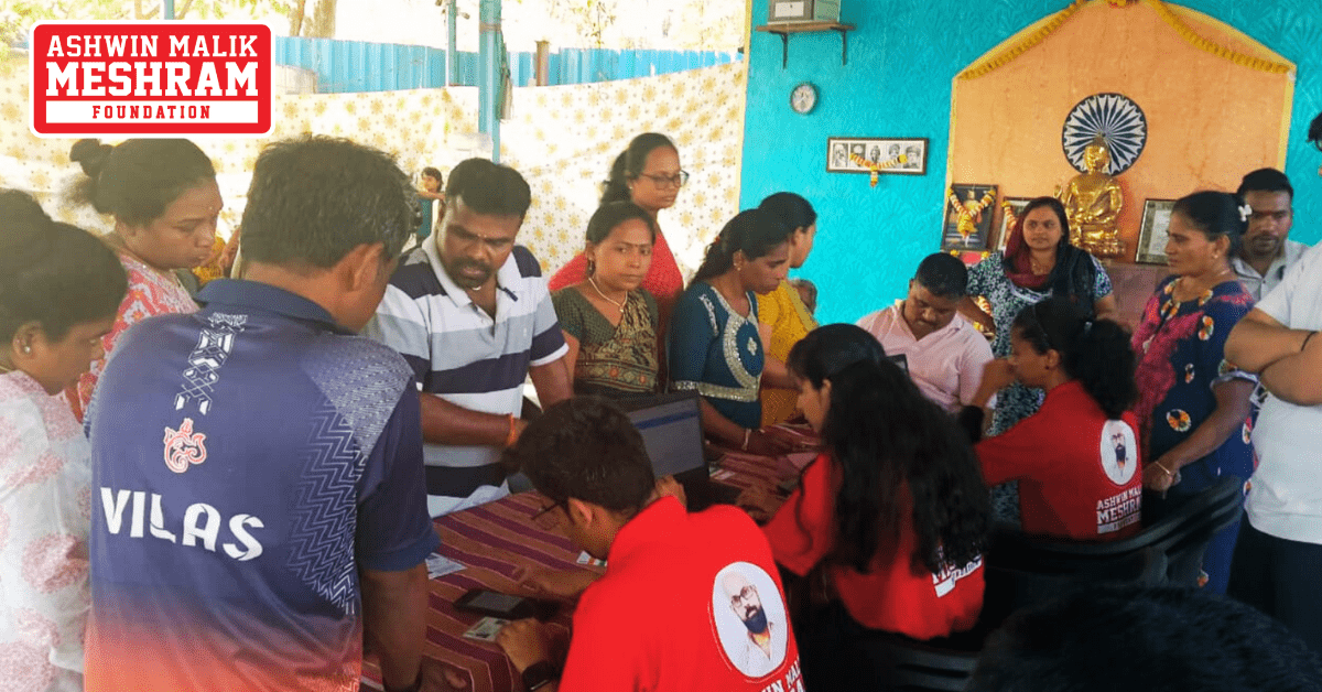 350+ beneficiaries availed the benefits of the camps conducted at Chembur, Sion and Anushakti Nagar by Meshram Foundation.