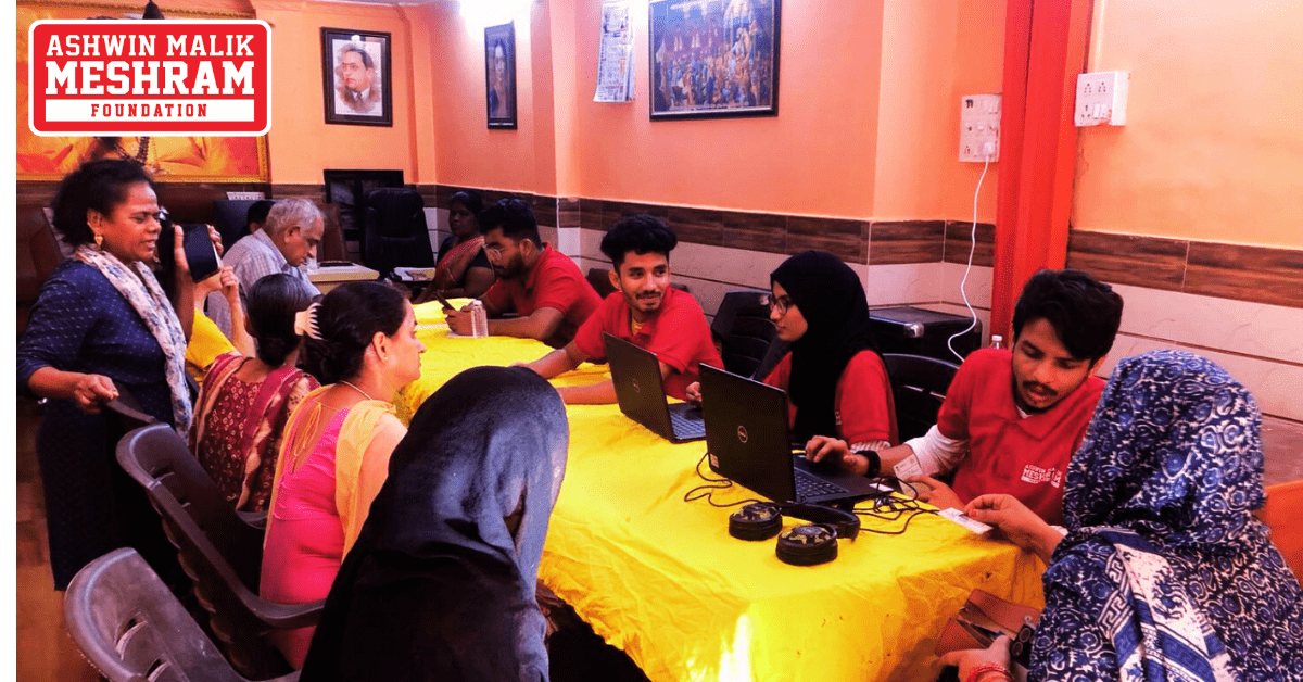 350+ beneficiaries availed the benefits of the camps conducted at Chembur, Sion and Anushakti Nagar by Meshram Foundation.