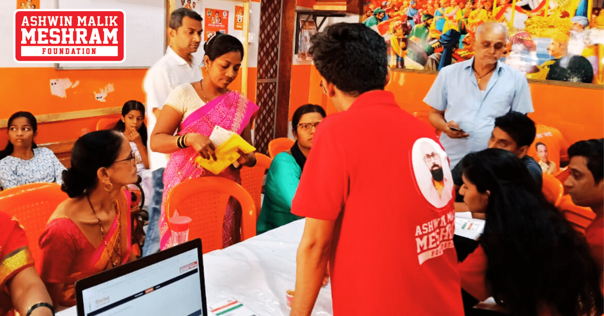 300+ beneficiaries availed the benefits of the camps conducted at Chembur, Sion and Anushakti Nagar by Meshram Foundation.