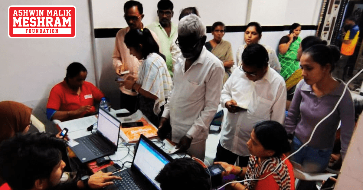 300+ beneficiaries availed the benefits of the camps conducted at Chembur, Sion and Anushakti Nagar by Meshram Foundation.