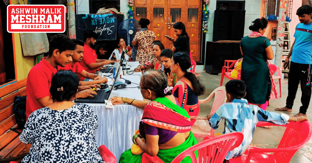 300+ beneficiaries availed the benefits of the camps conducted at Chembur, Sion and Anushakti Nagar by Meshram Foundation.