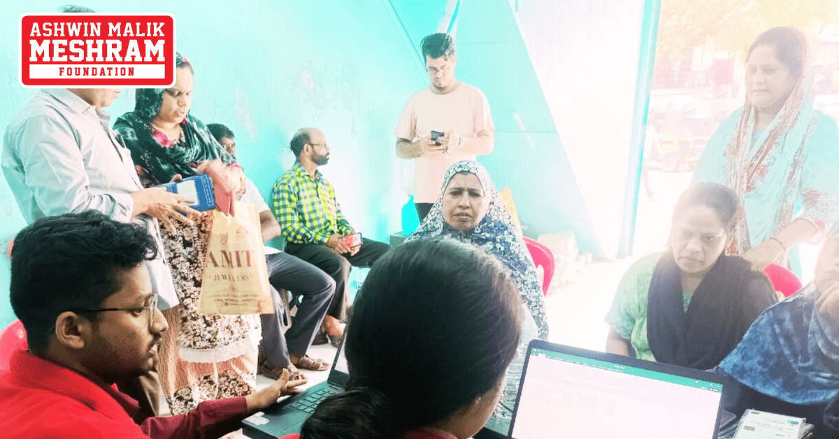 500+ beneficiaries availed the benefits of the camps conducted at Chembur, Sion, Anushakti Nagar, Ghatkopar East, Ghatkopar West and Mankhurd-Shivaji Nagar by Meshram Foundation.