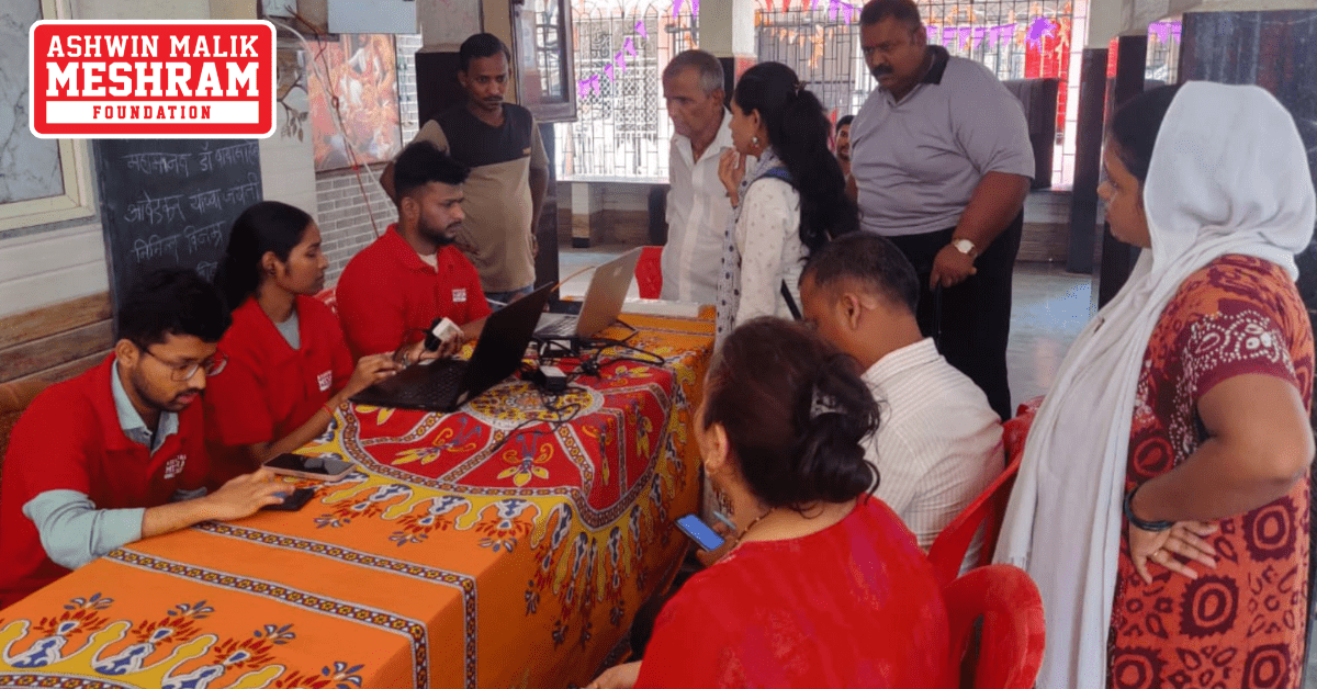 350+ beneficiaries availed the benefits of the camps conducted at Chembur, Sion, and Anushakti Nagar Vidhansabha by Meshram Foundation.