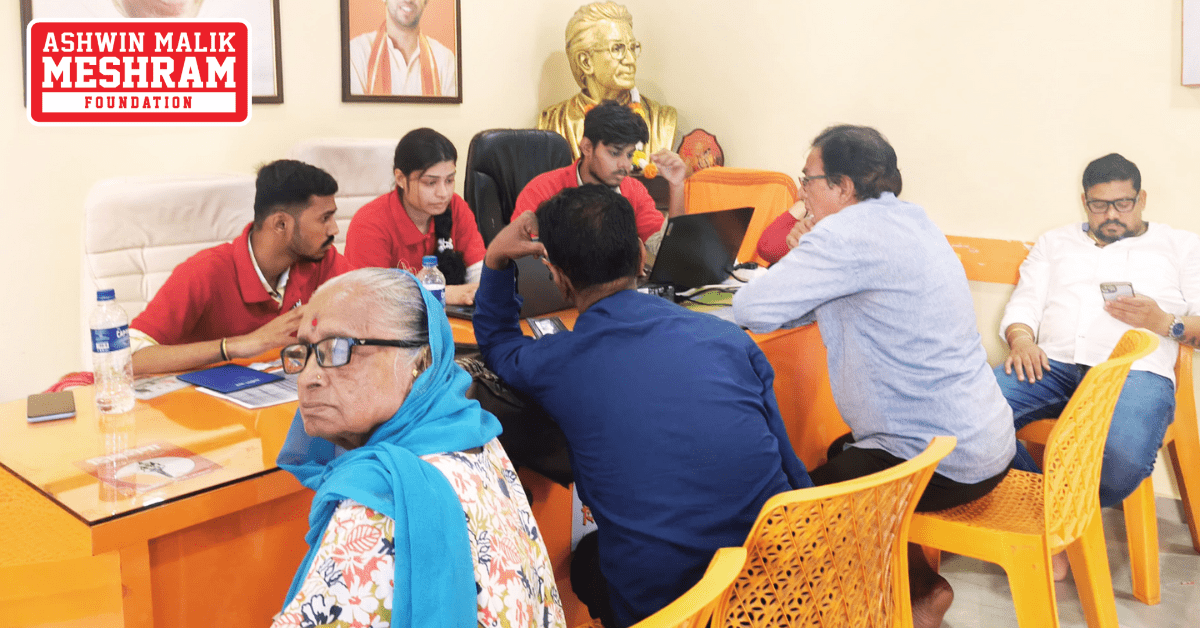 350+ beneficiaries availed the benefits of the camps conducted at Chembur, Sion, and Anushakti Nagar Vidhansabha by Meshram Foundation.