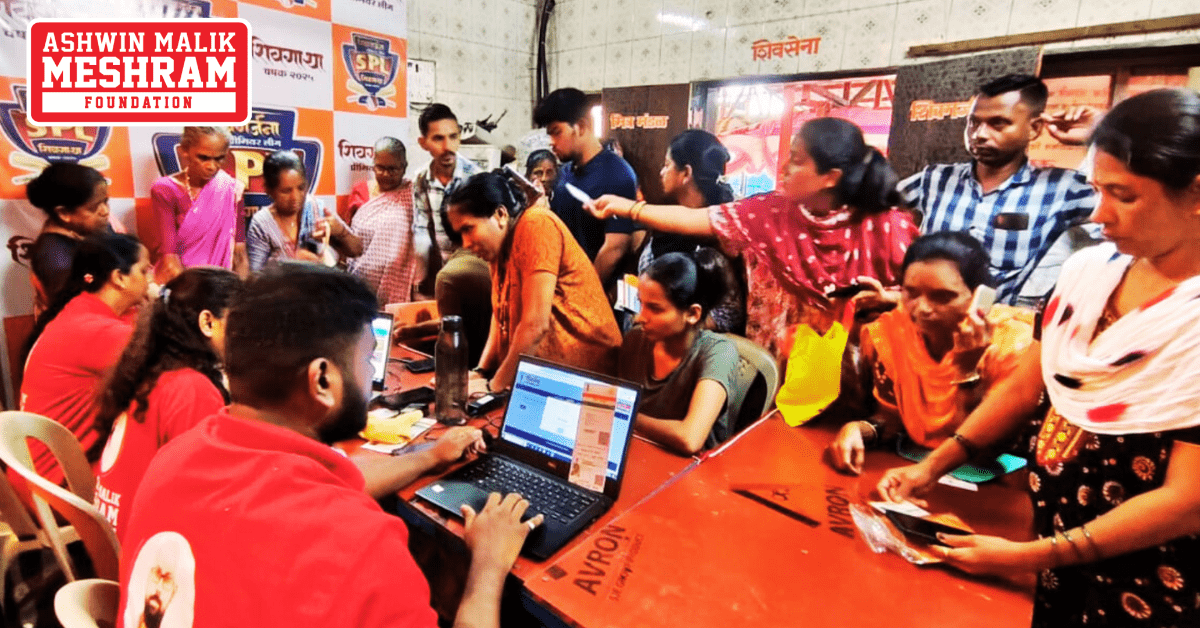 300+ beneficiaries availed the benefits of the camps conducted at Chembur, Sion, Anushakti Nagar by Meshram Foundation
