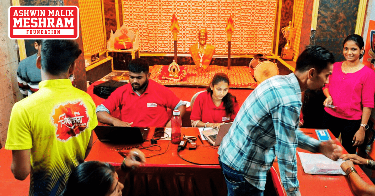 300+ beneficiaries availed the benefits of the camps conducted at Chembur, Sion, Anushakti Nagar by Meshram Foundation