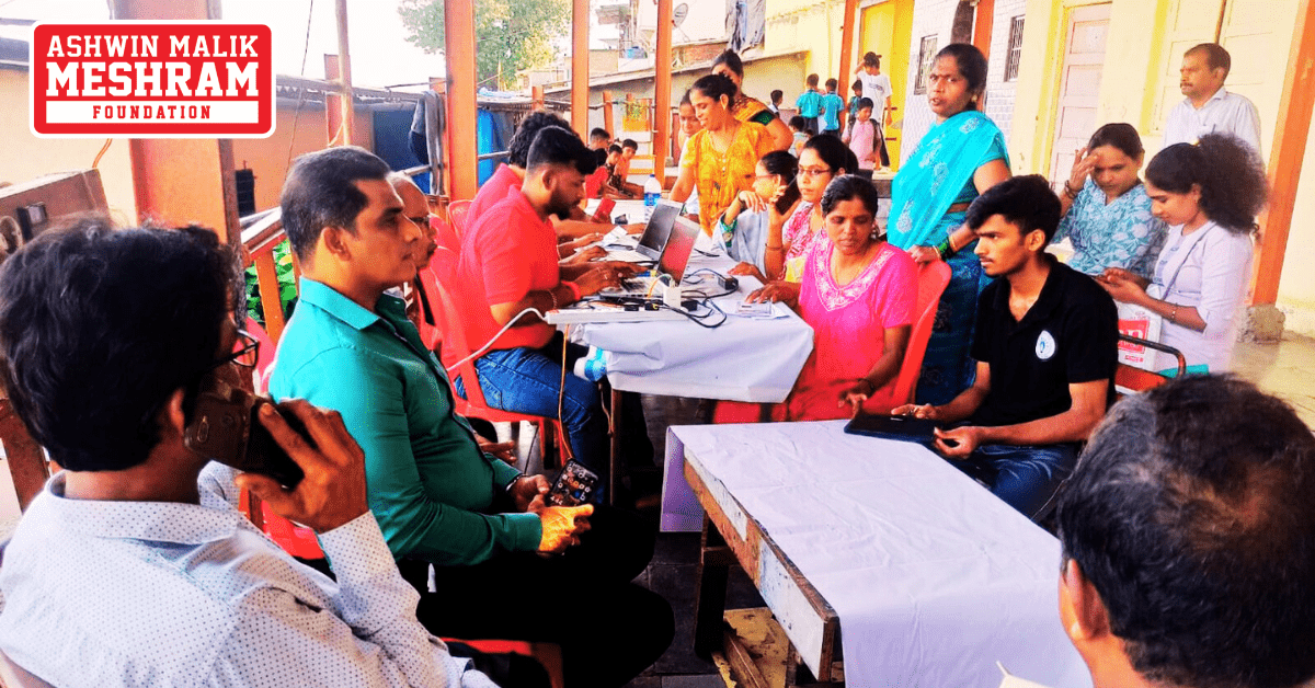 350+ beneficiaries availed the benefits of the camps conducted at Ghatkopar West, Chembur, Sion and Anushakti Nagar by Meshram Foundation.