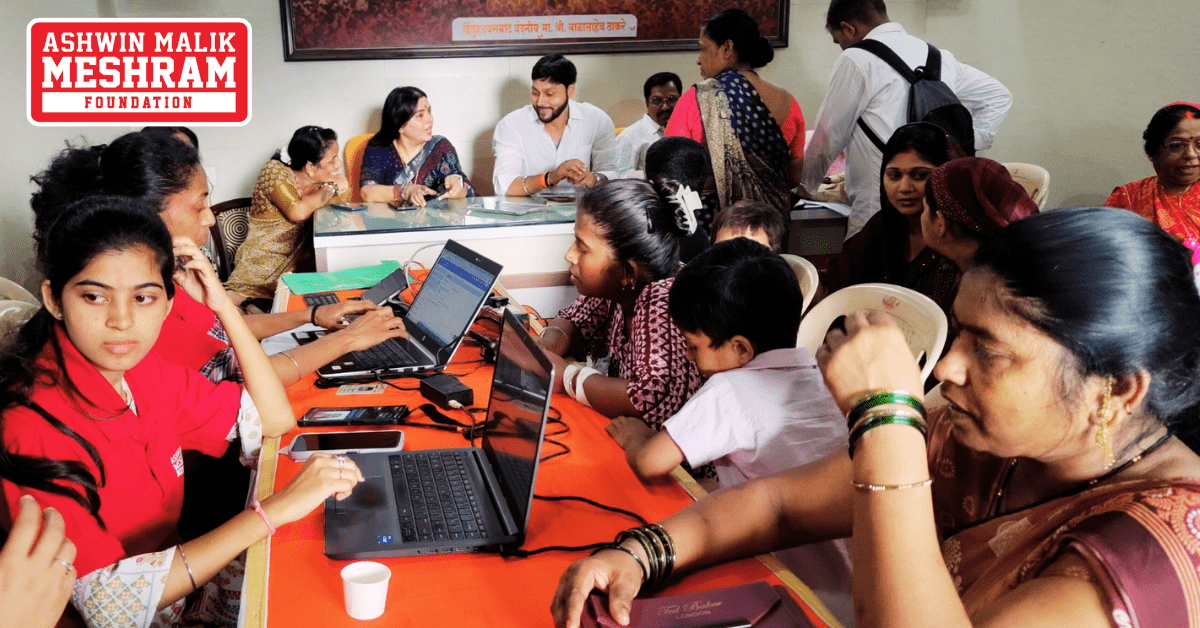 200+ beneficiaries availed the benefits of the camps conducted at  Dahisar, Borivali and Magathane by Meshram Foundation.