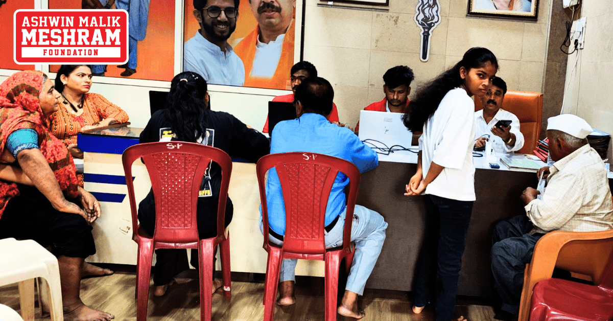 300+ beneficiaries availed the benefits of the camps conducted at Dahisar, Borivali and Magathane by Meshram Foundation.