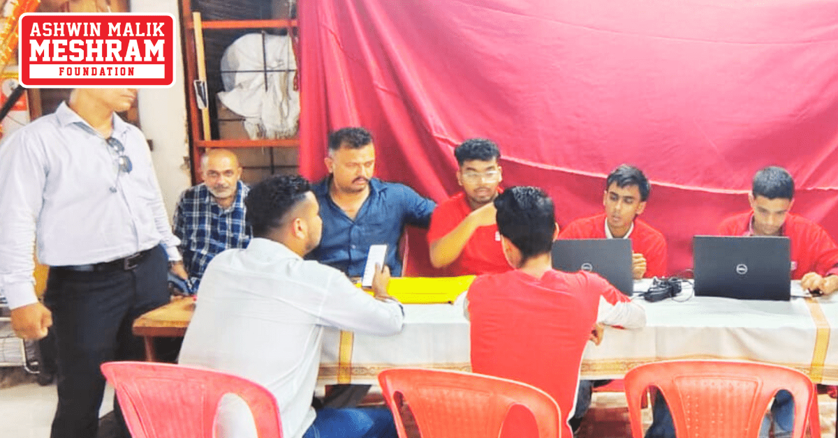 300+ beneficiaries availed the benefits of the camps conducted at Dahisar, Borivali and Magathane by Meshram Foundation.