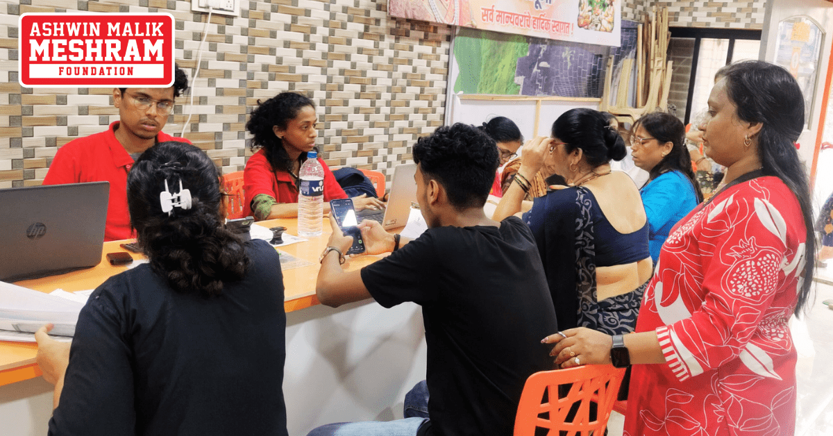 325+ beneficiaries availed the benefits of the camps conducted at Dahisar, Borivali and Magathane by Meshram Foundation.