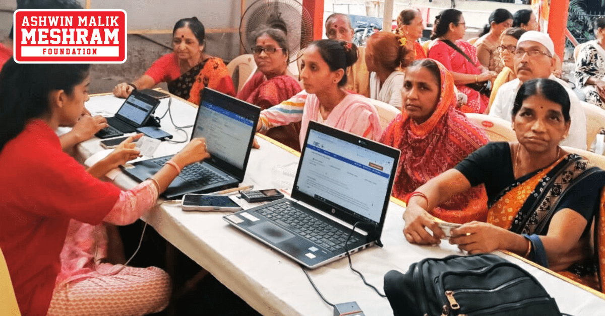 450+ beneficiaries availed the benefits of the camps conducted at Ghatkopar East, Ghatkopar West, Mankhurd-Shivaji Nagar, Dahisar, Borivali and Magathane by Meshram Foundation.