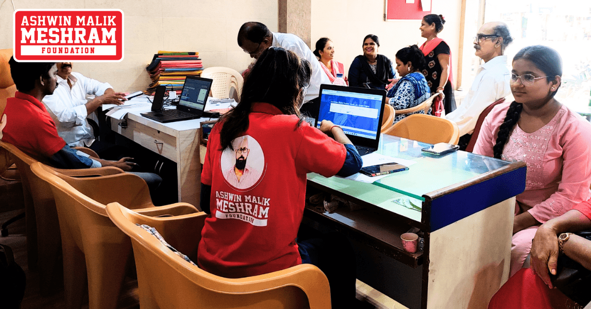 300+ beneficiaries availed the benefits of the camps conducted at Dahisar, Borivali and Magathane by Meshram Foundation.