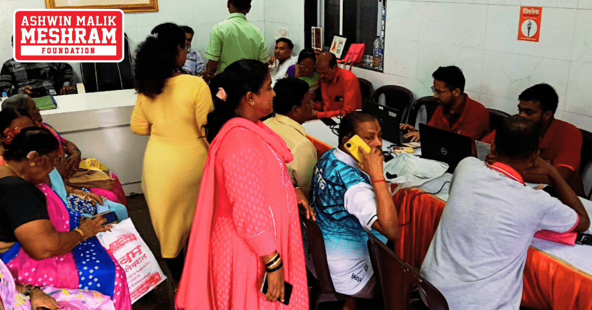 1050+ beneficiaries availed the benefits of the camps conducted at Ghatkopar East, Ghatkopar West, Mankhurd-Shivaji Nagar, Mahim, Dharavi, Wadala, Mulund, Bhandup, Vikhroli, Colaba, Mumbadevi and Malabar Hill.