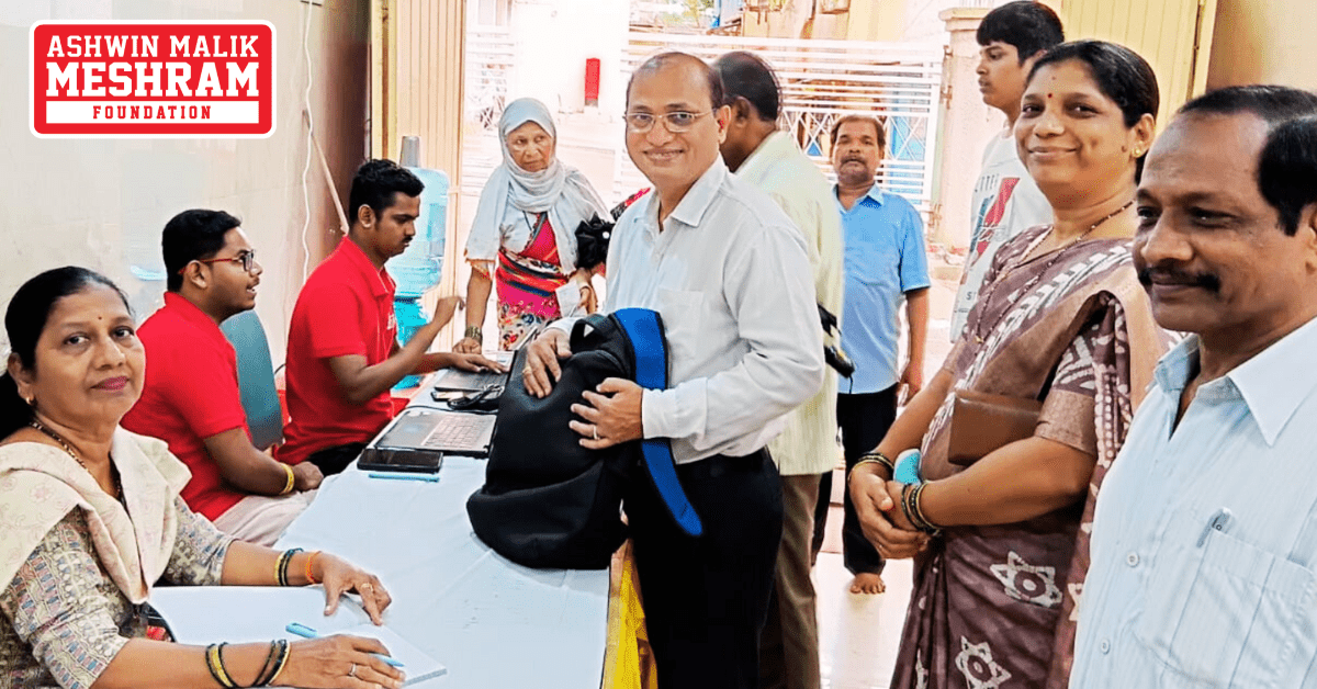 1200+ beneficiaries availed the benefits of the camps conducted at Ghatkopar East, Ghatkopar West, Mankhurd-Shivaji Nagar, Chandivali, Kalina, Kurla, Mahim, Dharavi, Wadala, Mulund, Bhandup, Vikhroli, Colaba, Mumbadevi and Malabar Hill.