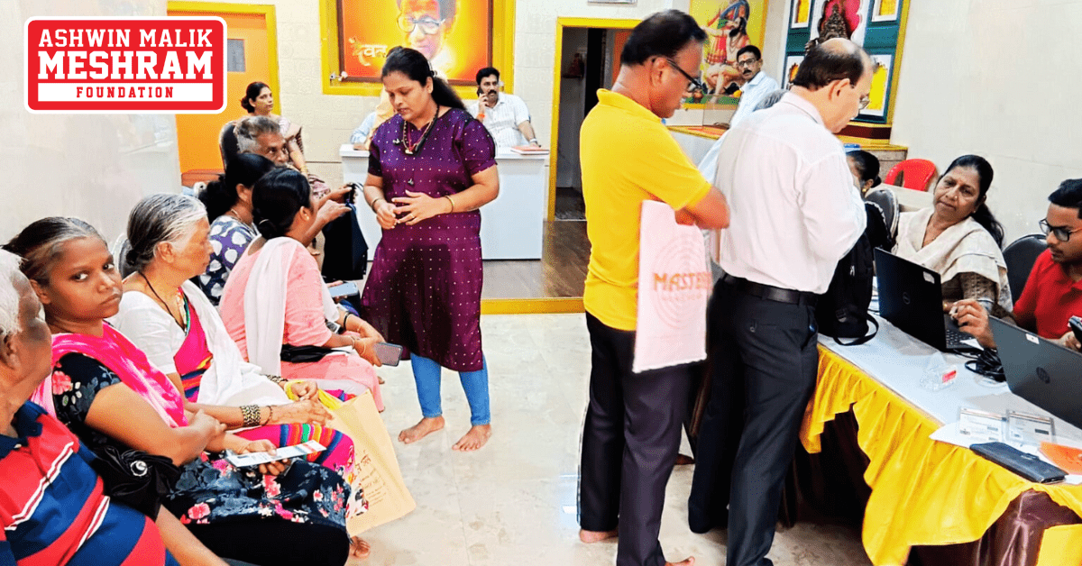 1200+ beneficiaries availed the benefits of the camps conducted at Ghatkopar East, Ghatkopar West, Mankhurd-Shivaji Nagar, Chandivali, Kalina, Kurla, Mahim, Dharavi, Wadala, Mulund, Bhandup, Vikhroli, Colaba, Mumbadevi and Malabar Hill.