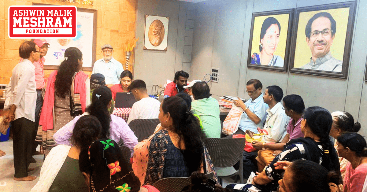 1200+ beneficiaries availed the benefits of the camps conducted at Charkop, Kandivali East, Malad, Chandivali, Kalina, Kurla, Mahim, Dharavi, Wadala, Mulund, Bhandup, Vikhroli, Colaba, Mumbadevi and Malabar Hill.