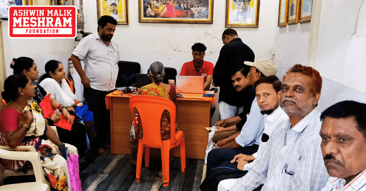 1250+ beneficiaries availed the benefits of the camps conducted at Charkop, Kandivali East, Malad, Chandivali, Kalina, Kurla, Mahim, Dharavi, Wadala, Mulund, Bhandup, Vikhroli, Colaba, Mumbadevi and Malabar Hill.