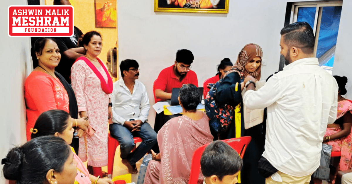 1200+ beneficiaries availed the benefits of the camps conducted by Meshram Foundation.