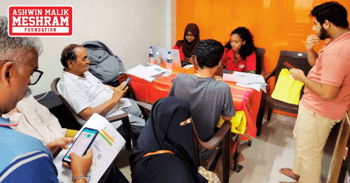 550+ beneficiaries availed the benefits of the camps conducted by Meshram Foundation.