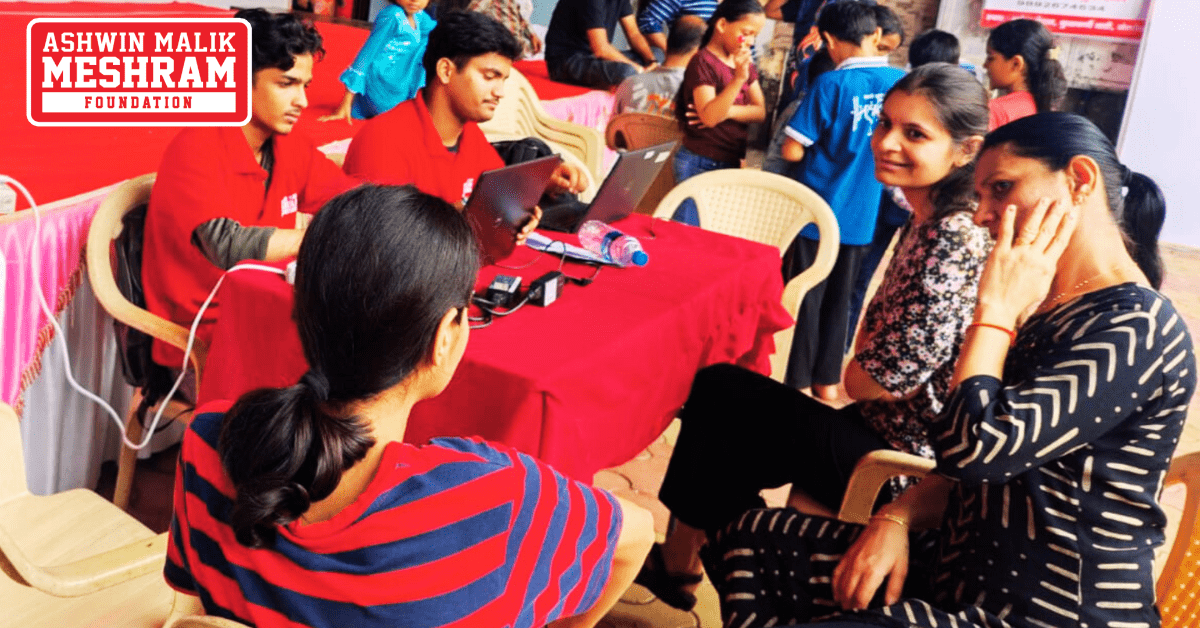 450+ beneficiaries availed the benefits of the camps conducted by Meshram Foundation.