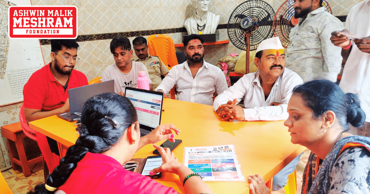 300+ beneficiaries availed the benefits of the camps conducted by Meshram Foundation.