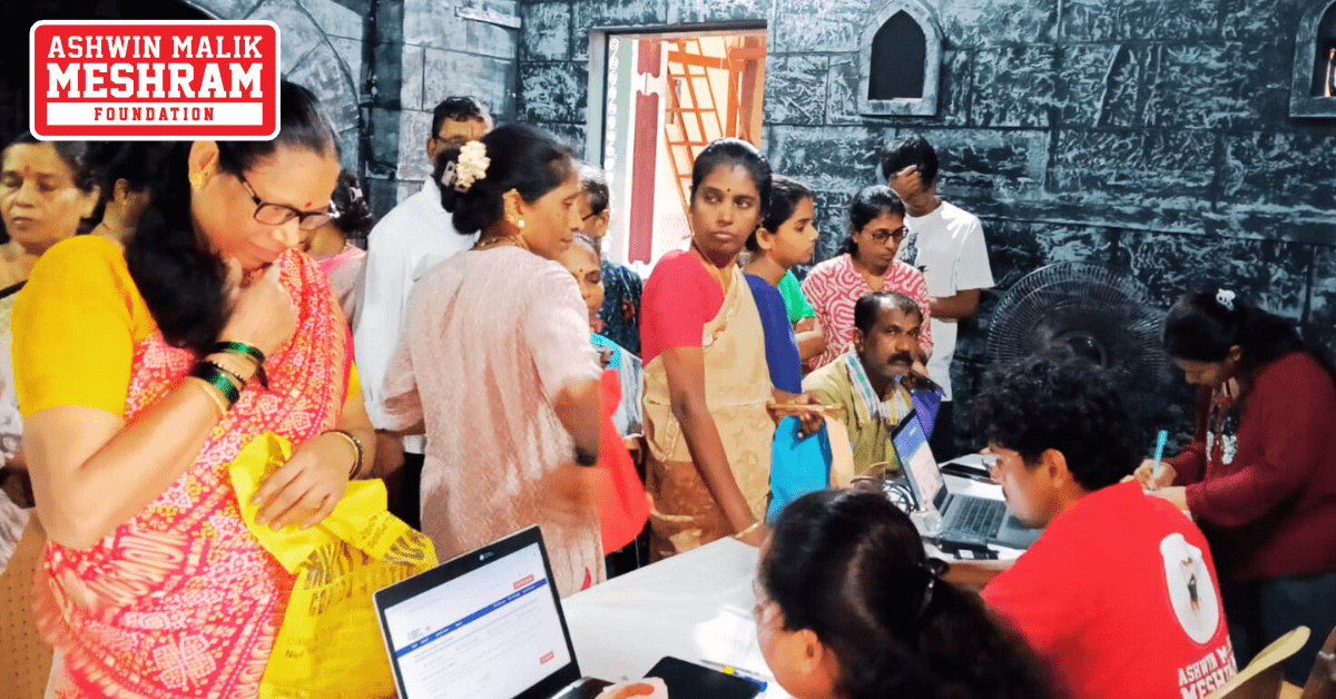 500+ beneficiaries availed the benefits of the camps conducted by Meshram Foundation.