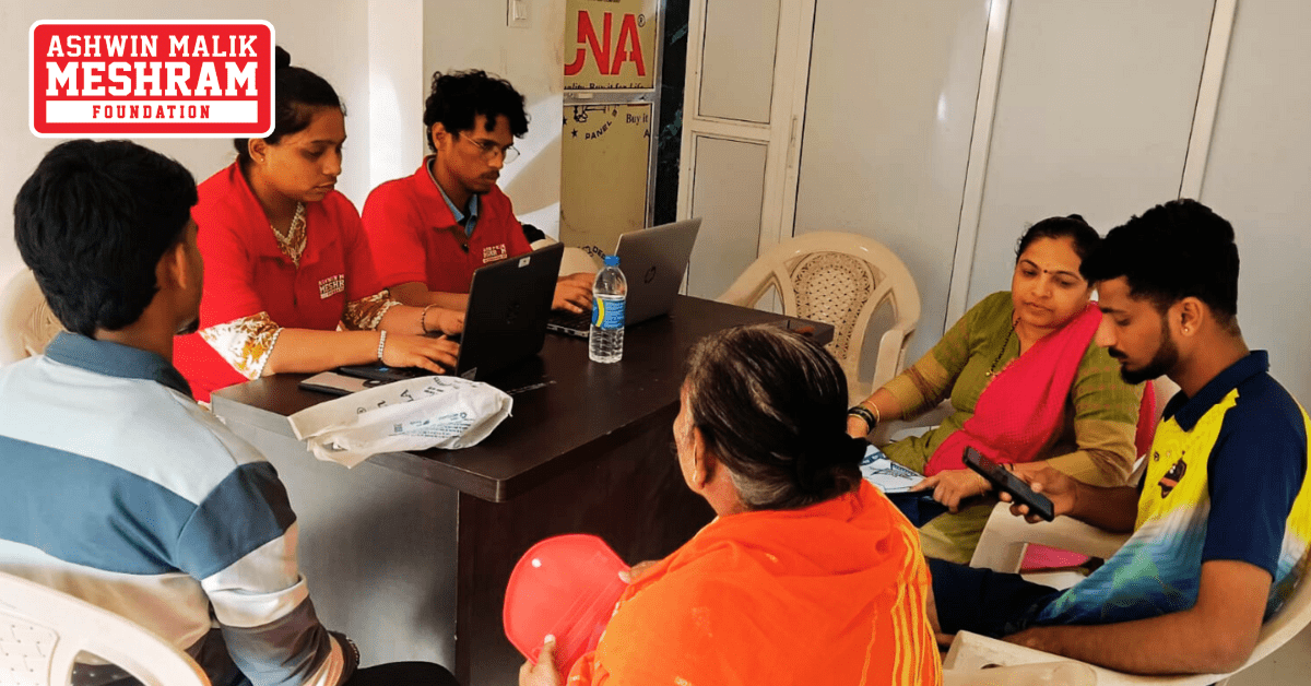 550+ beneficiaries availed the benefits of the camps conducted by Meshram Foundation.