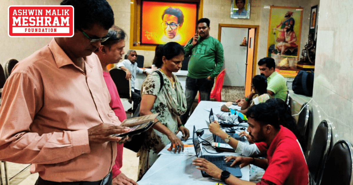 650+ beneficiaries availed the benefits of the camps conducted by Meshram Foundation.